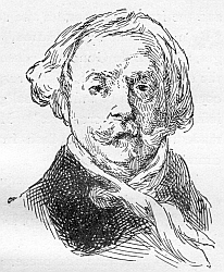 EDMOND DE GONCOURT.
By Eugène Carrière.
From the cover of a vellum-bound book.