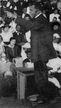Speaking to an audience