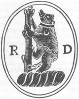 Book-Stamp of Lord Leicester.
