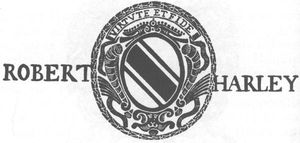 Robert Harley's Book-stamp.