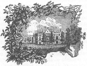 Vignette of Strawberry Hill. Used in books printed at Walpole's Press.