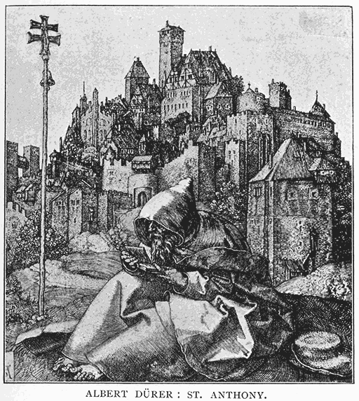 Albert Dürer: St. Anthony.