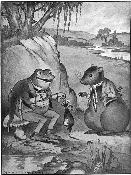 Danny and Mr Toad talking