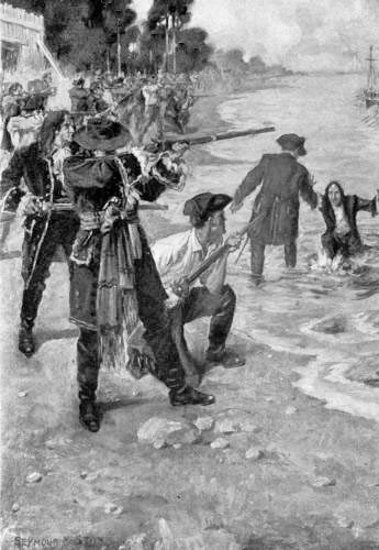 “Lancelot Rushed Forward Into the Water.”