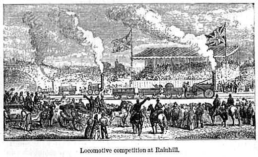 Locomotive competition at Rainhill