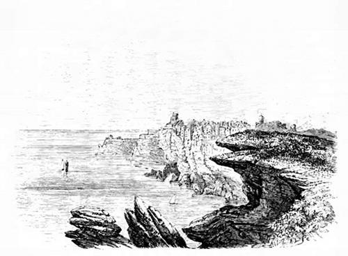 BONIFACIO ON THE SEA-SIDE. BONIFACIO ON THE SEA-SIDE.