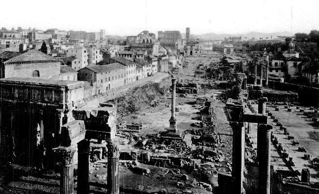 GENERAL VIEW OF THE FORUM