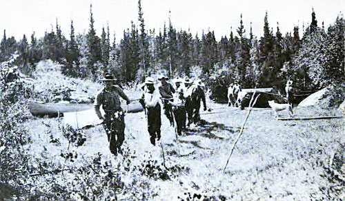 THE FIRST PORTAGE