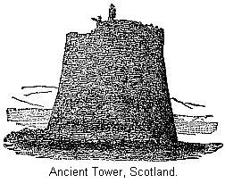Ancient Tower, Scotland.