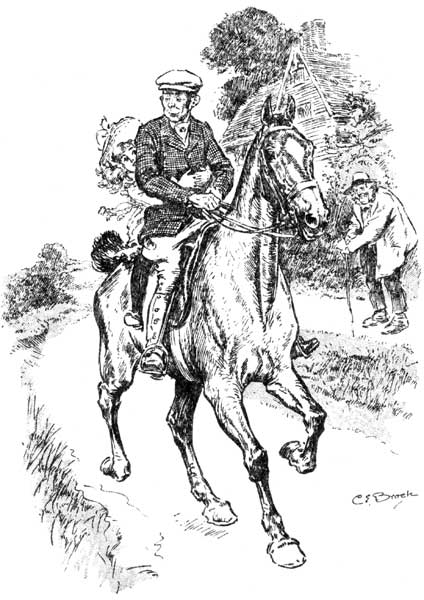 'Molly had a splendid ride behind the groom.'—Page 134