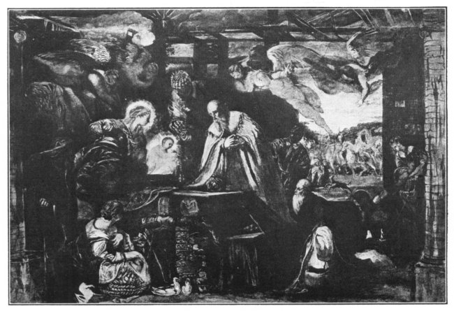 THE ADORATION OF THE MAGI.