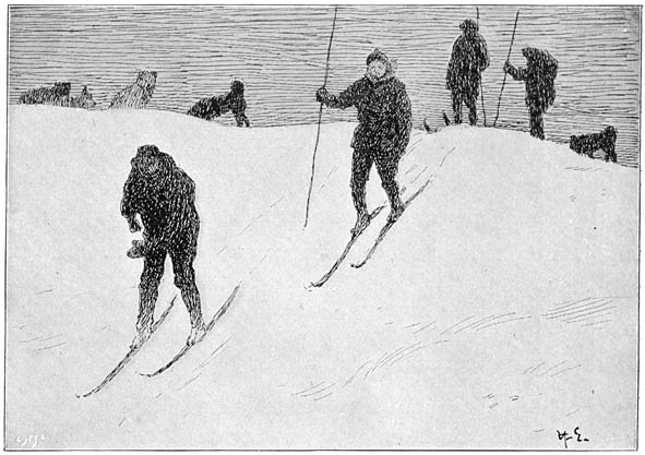 Snow-shoe practice (September 28, 1894)