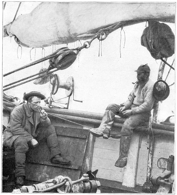 On the after-deck of the “Fram” (October, 1894)
