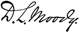Illustration: D. L. Moody's Signature