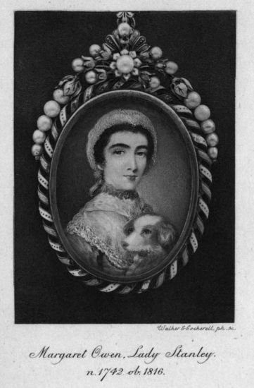 Margaret Owen, Lady Stanley.
n. 1742 ob. 1816.