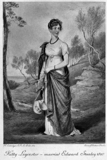 H. Edridge A.R.A. Welt 1811 Emory Walker Ph. Sc.
Kitty Leycester—married Edward Stanley 1810.