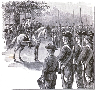 Washington taking Command of the American Army, at Cambridge