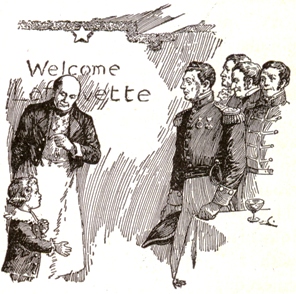 Lafayette's Reception at a Roadside Tavern