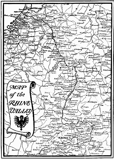 Image map of the Rhine Valley
