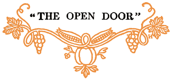 "THE OPEN DOOR"