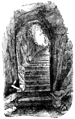 Stairway To Catacomb.