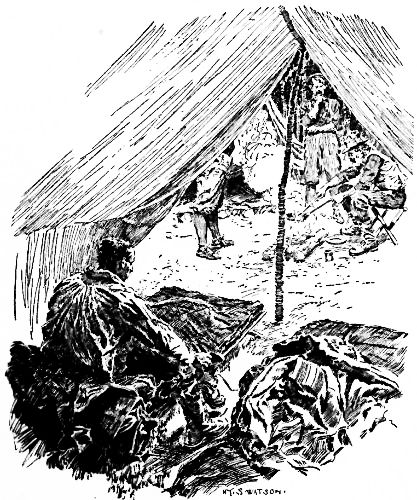 "When I awoke, a savory smell was coming in the tent."