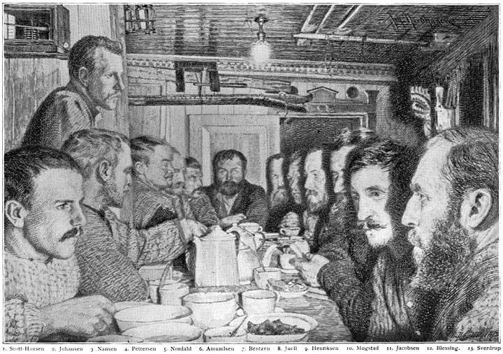 At the Supper-table, February 14, 1895.