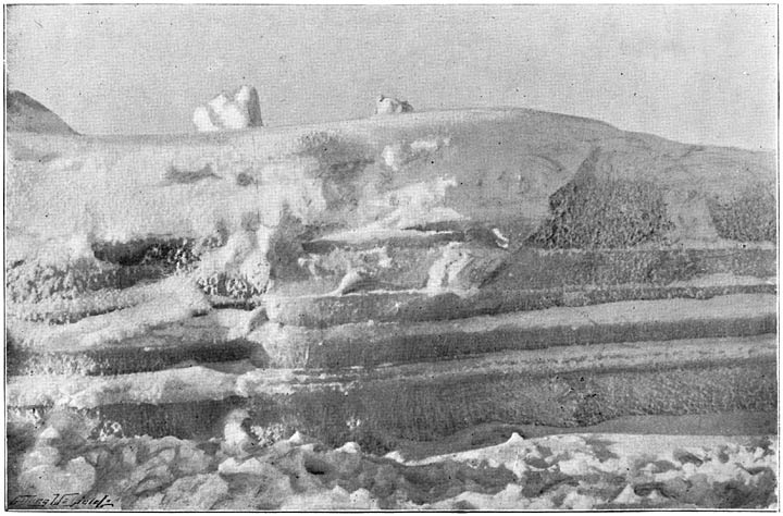 Peculiar Ice Stratification. April, 1895