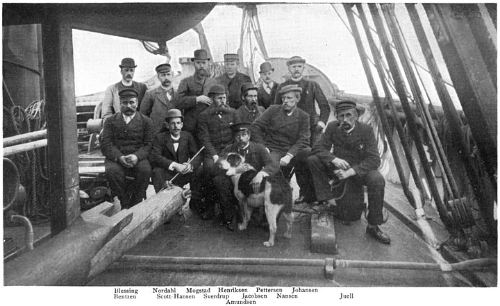 The Members of the Expedition, after Their Return to Christiania