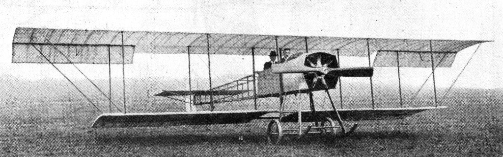 Old 1911-12 Tractor biplane.