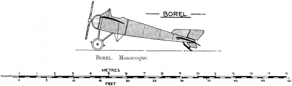 Borel. Monocoque. Uniform Aeroplane Scale