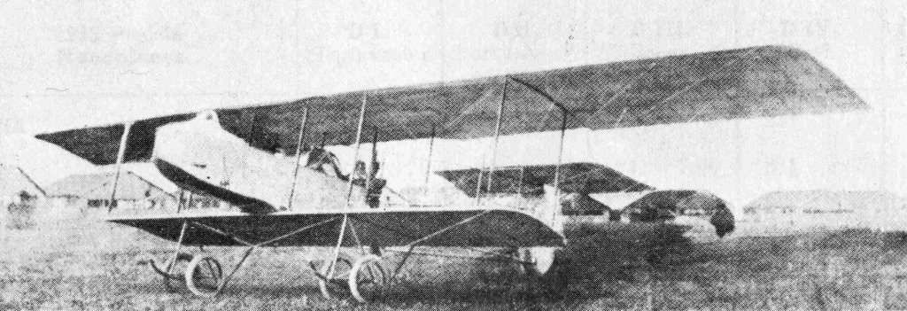H. Farman. 1912-13 military biplane.