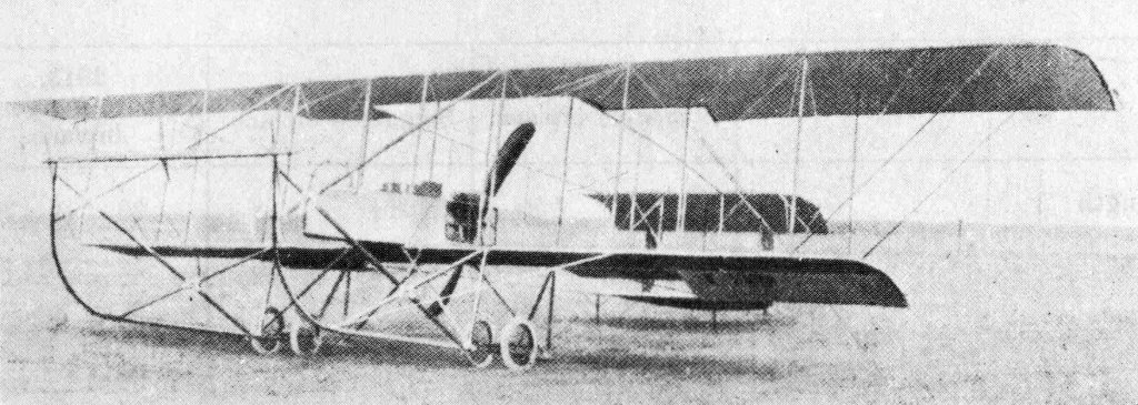 M. Farman. 1912-13 military biplane.