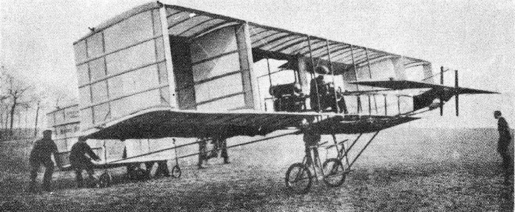 VOISIN (1908). The first European aeroplanes to fly with any real success.