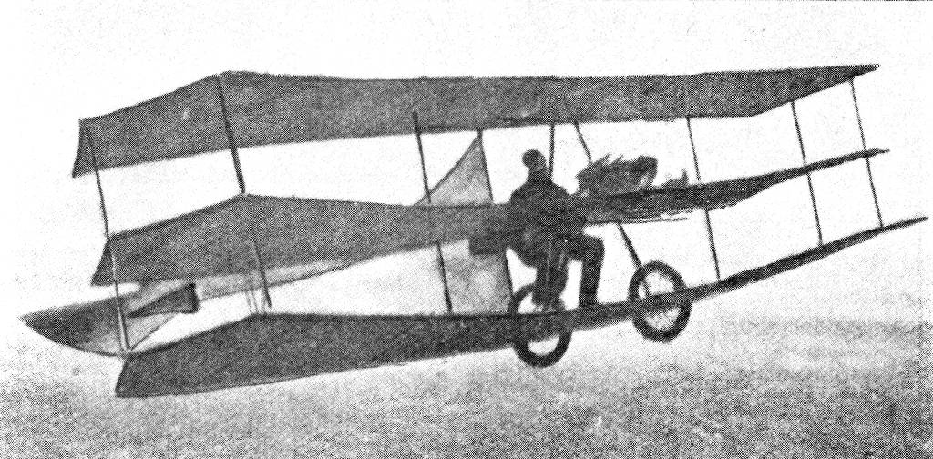 GRADE (1908). The first German built machine to fly.