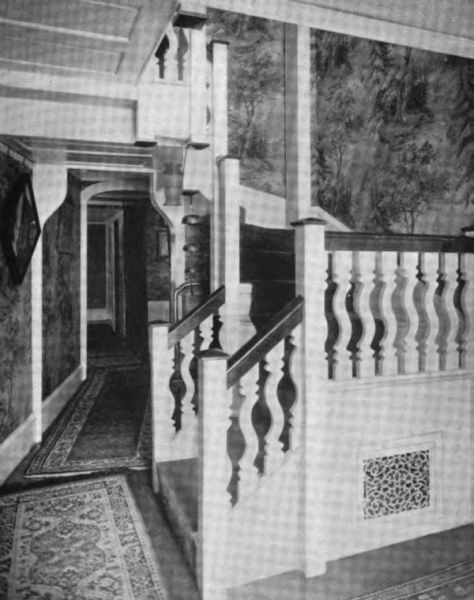 Plate XII.—Hallway, Pickering House.