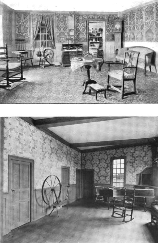 Plate LIII.—Room in Wentworth House where Martha Hilton was made Bride; Council Chamber, Wentworth House.