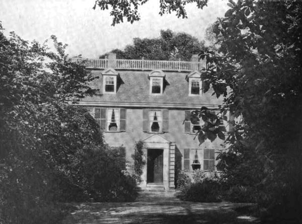 Plate LXXXVI.—The Quincy Mansion, Quincy, Mass.