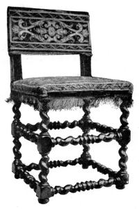 Italian Chair about 1620.