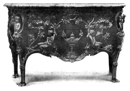 LOUIS XV. PARQUETERY COMMODE.