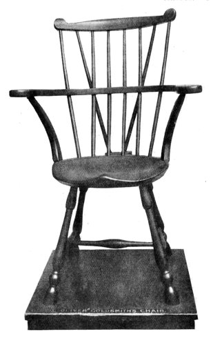 OLIVER GOLDSMITH'S CHAIR.