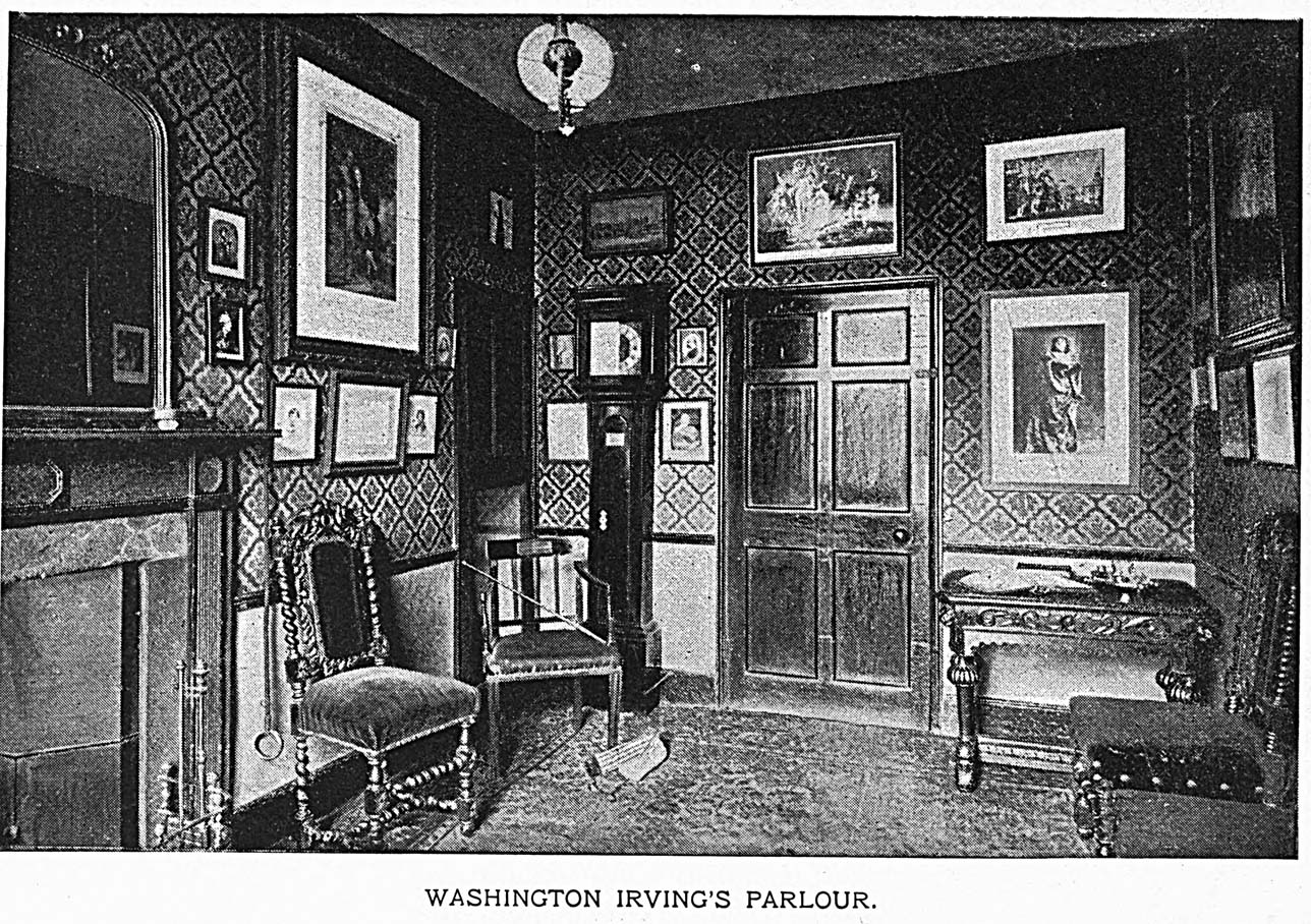 Washington Irving's Parlour.