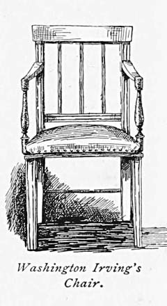 Washington Irving's Chair.
