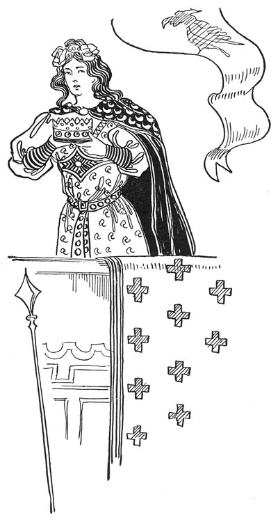 ETTARRE CROWNED HERSELF BEFORE ALL THE PEOPLE.