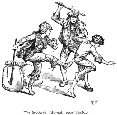 The brothers ill-treat poor Jack