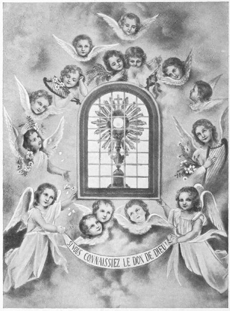 SI VOUS CONNAISSIEZ LE DON DE DIEU!

Fresque compose et peinte par Sr Thrse de l'Enfant-Jsus

autour du Tabernacle de l'Oratoire intrieur du Carmel.