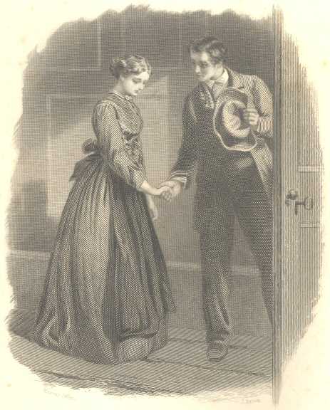 The Courtship of Susan Bell, a frontispiece by Marcus Stone