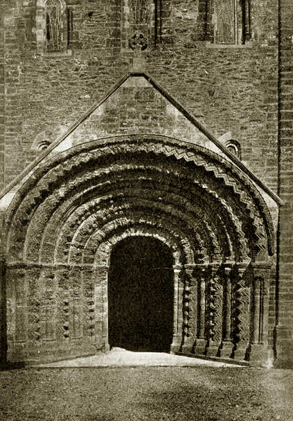 Norman Doorway, St Germans Church