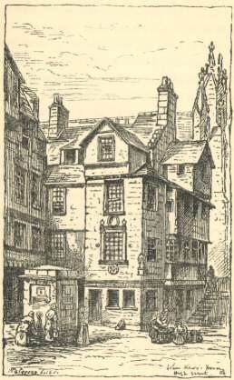 John Knox’s House in the High Street