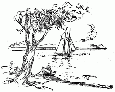 Sailboat and tree